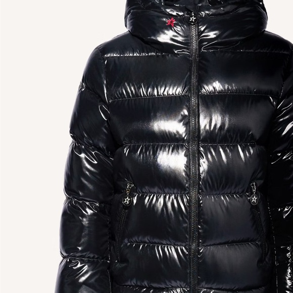 Perfect Moment Shiny Black Puffer Jacket - Picture 1 of 10
